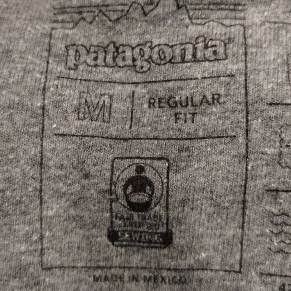 Patagonia Uprisal P-6 Logo Hoody Size M - Picture 9 of 11